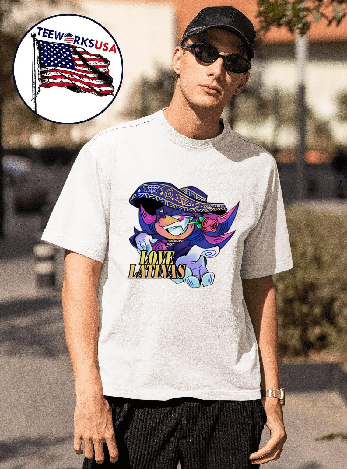 Super Sonic love Latinas - Adult & Kids T-Shirts, Sweatshirts & Hoodies apparel design preview 1