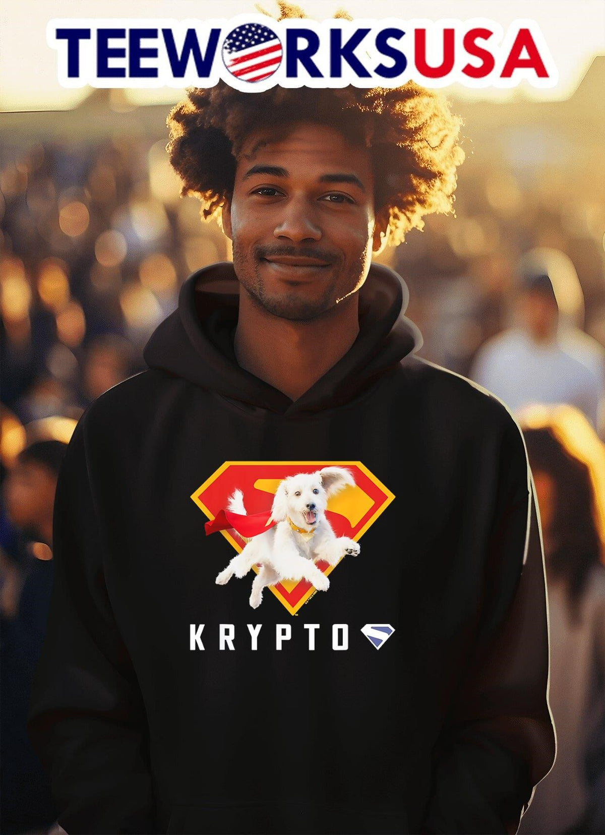 Superman 2025 Movie Krypto Shield - Adult & Kids T-Shirts, Sweatshirts & Hoodies apparel design preview 2
