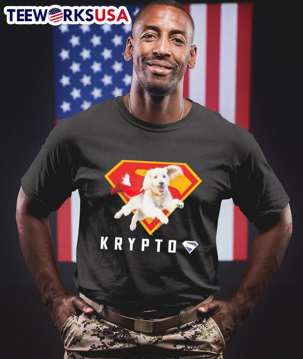 Superman 2025 Movie Krypto Shield - Adult & Kids T-Shirts, Sweatshirts & Hoodies apparel design preview 1