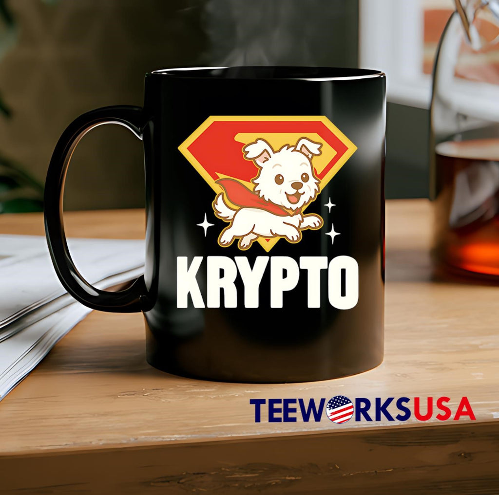 Superman Dog Krypto - Adult & Kids T-Shirts, Sweatshirts & Hoodies apparel design preview 2