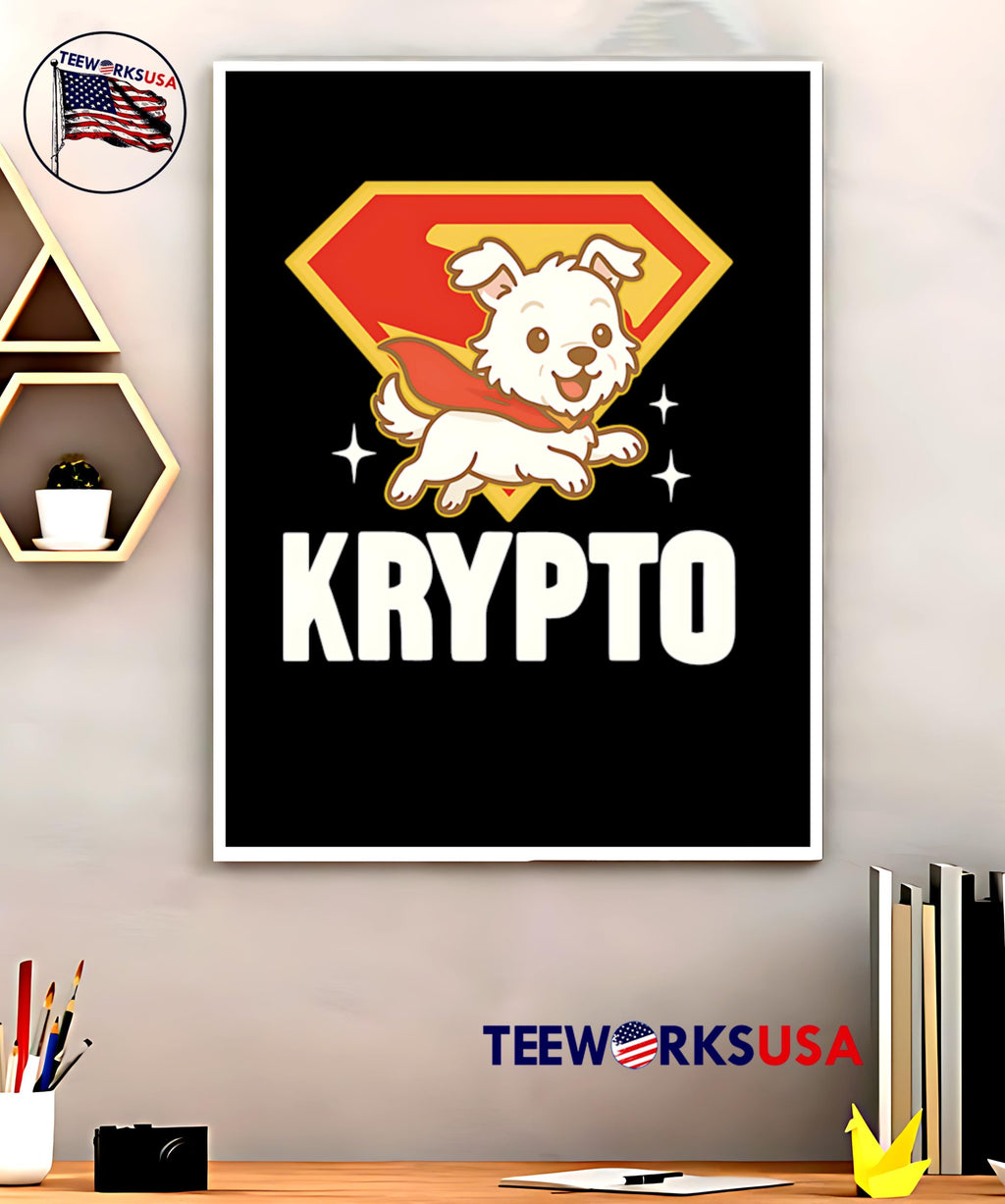 Superman Dog Krypto - Adult & Kids T-Shirts, Sweatshirts & Hoodies apparel design preview 5
