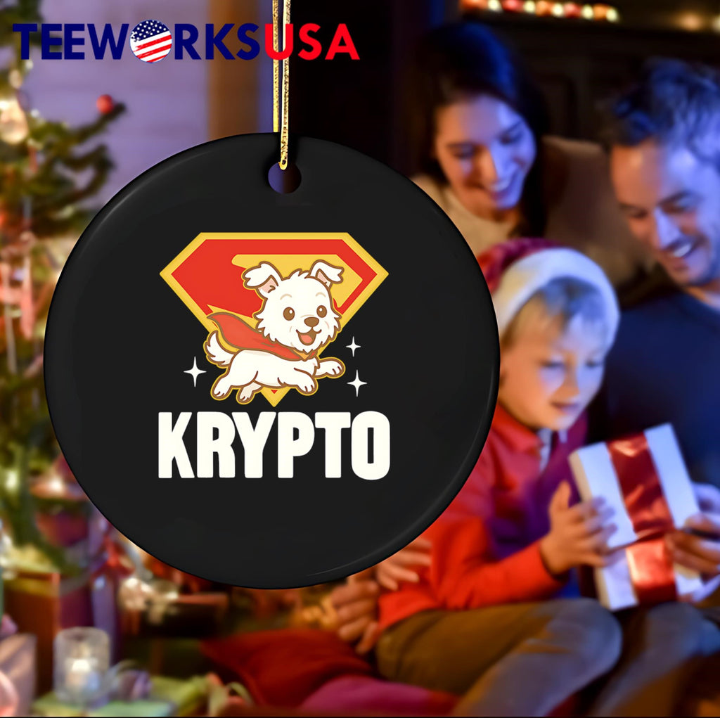 Superman Dog Krypto - Adult & Kids T-Shirts, Sweatshirts & Hoodies apparel design preview 4