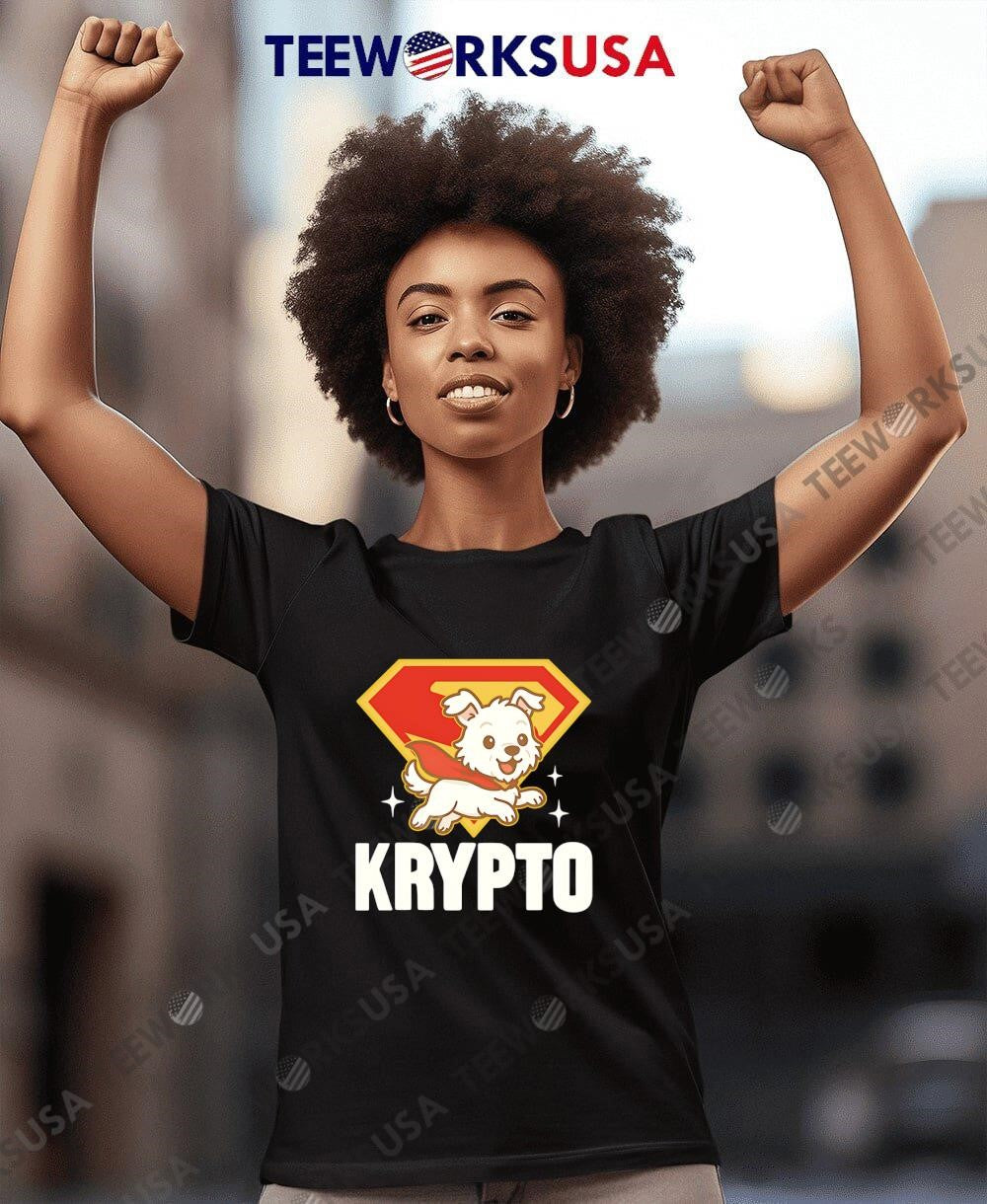 Superman Dog Krypto - Adult & Kids T-Shirts, Sweatshirts & Hoodies apparel design preview 7