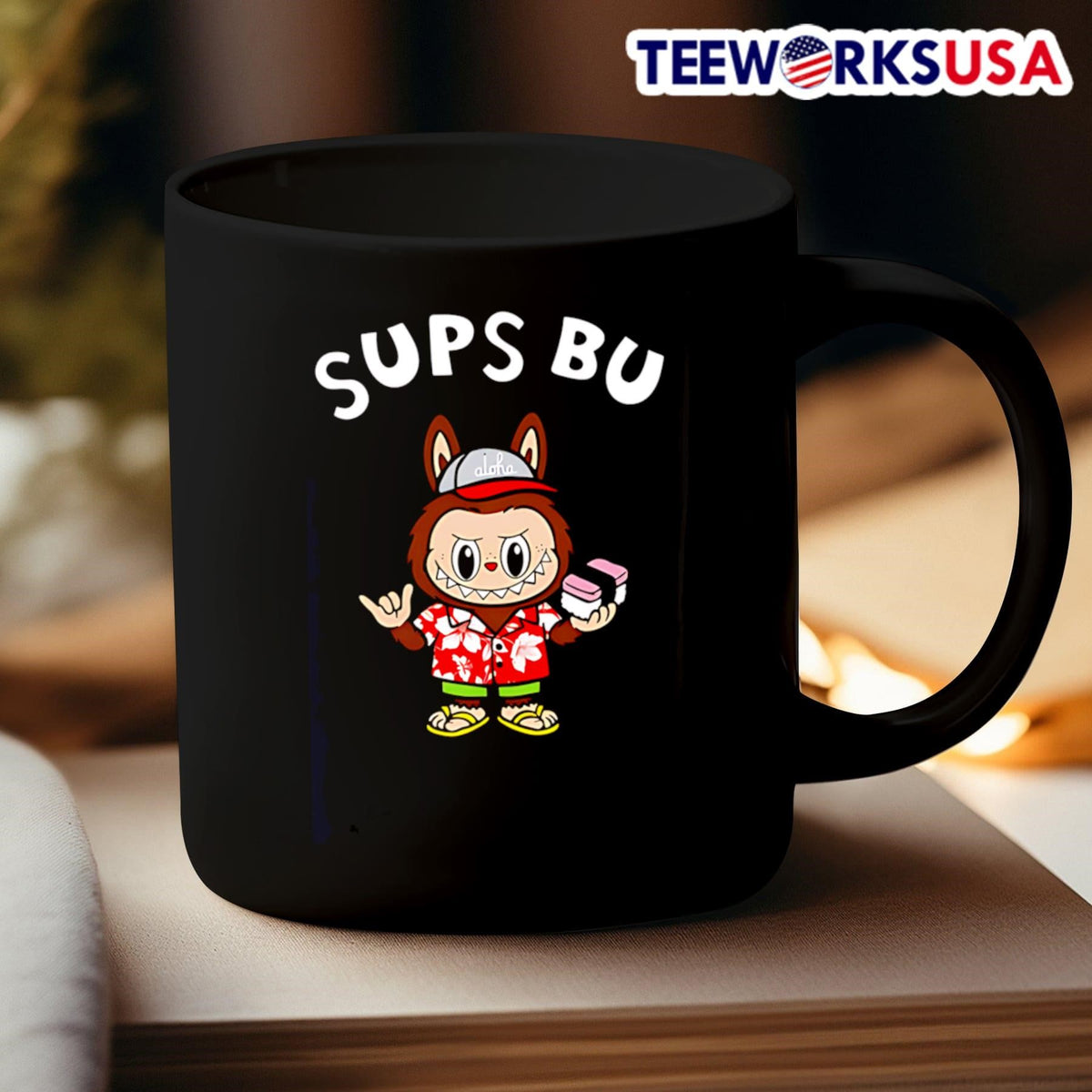 Sups Bu Labubu - Adult & Kids T-Shirts, Sweatshirts & Hoodies apparel design preview 3