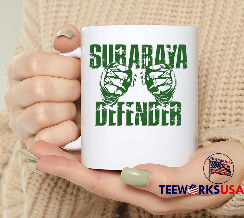 Surabaya Defender hands - Adult & Kids T-Shirts, Sweatshirts & Hoodies apparel design preview 6