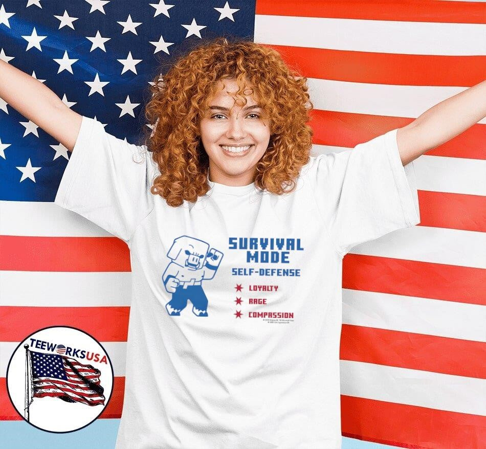 Survival mode self defense loyalty rage compassion - Adult & Kids T-Shirts, Sweatshirts & Hoodies apparel design preview 7