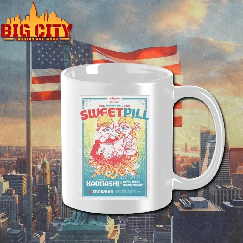 Sweet Pill Tampa Tour On Nov 16 2025 Poster - Adult & Kids T-Shirts, Sweatshirts & Hoodies apparel design preview 3