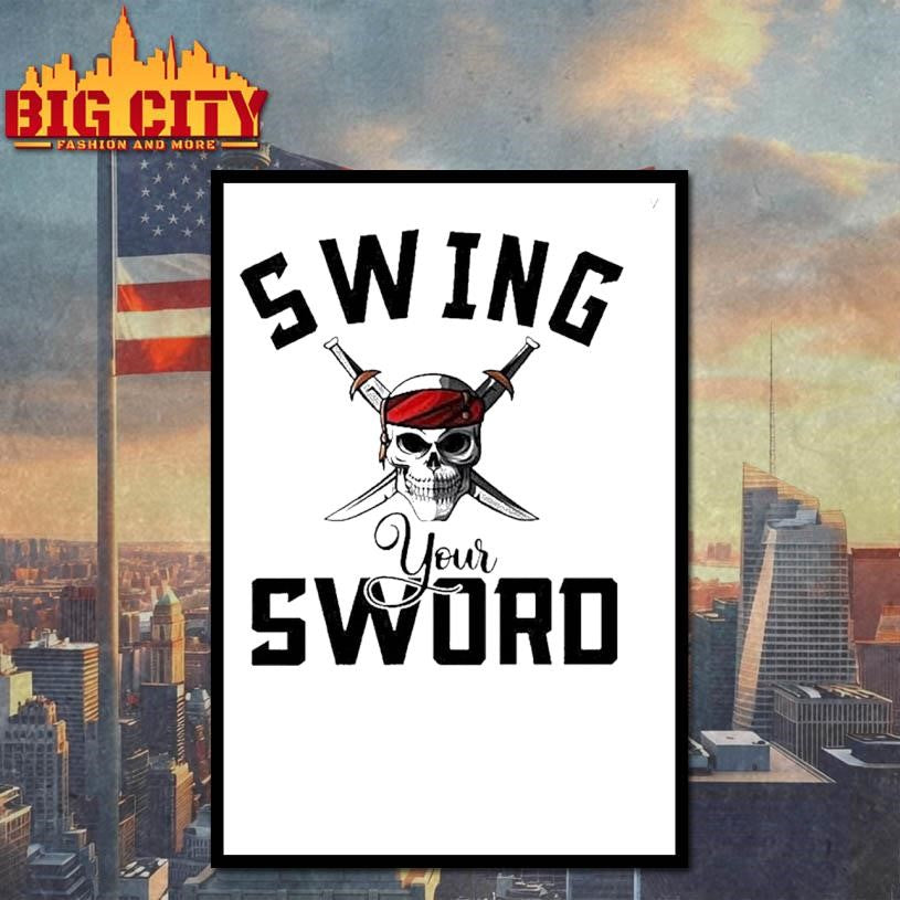 Swing Your Sword Hall State Rip Mike Coach Rest In - Adult & Kids T-Shirts, Sweatshirts & Hoodies apparel design preview 4