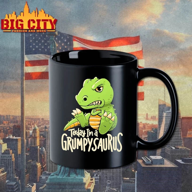 T-rex today i'm a Grumpysaurus - Adult & Kids T-Shirts, Sweatshirts & Hoodies apparel design preview 3