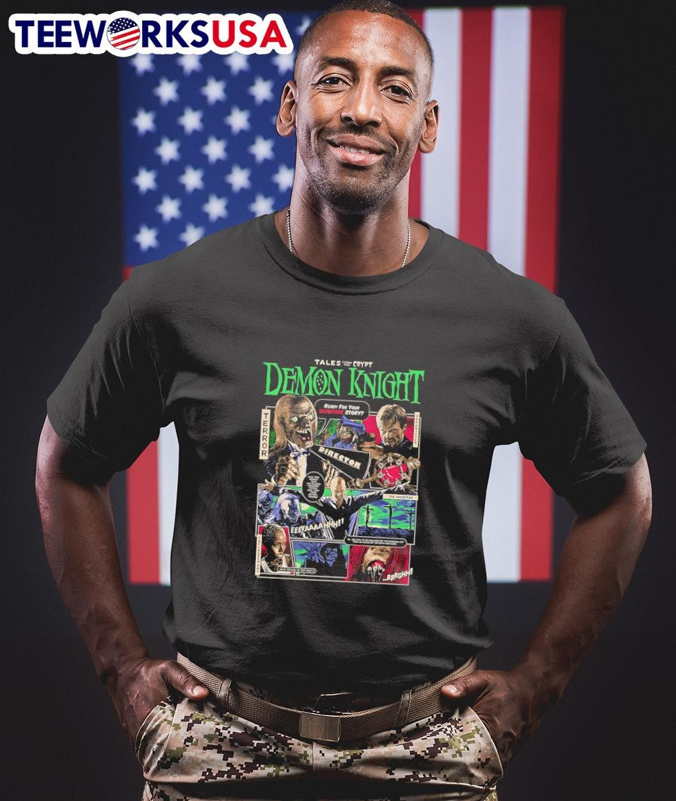 Tales from the Crypt Demon Knight - Adult & Kids T-Shirts, Sweatshirts & Hoodies apparel design preview 1
