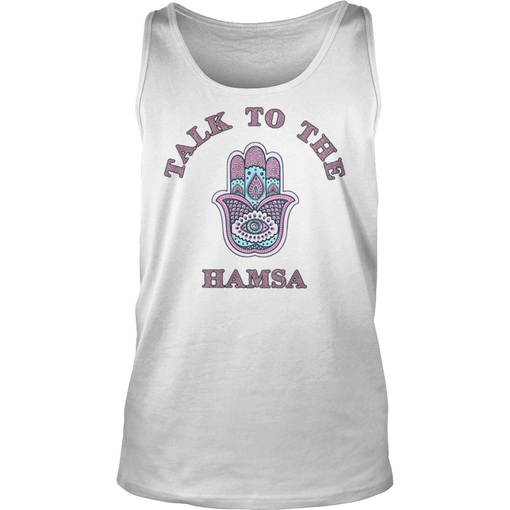 Talk To The Hamsa - Adult & Kids T-Shirts, Sweatshirts & Hoodies apparel design preview 3