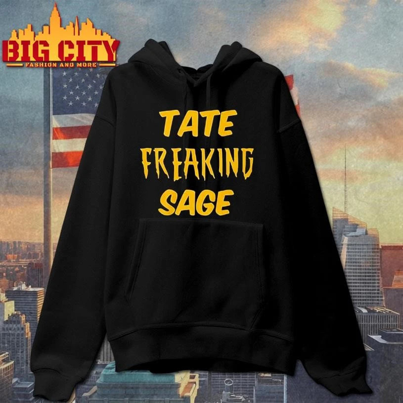 Tate Freaking Sage - Adult & Kids T-Shirts, Sweatshirts & Hoodies apparel design preview 2