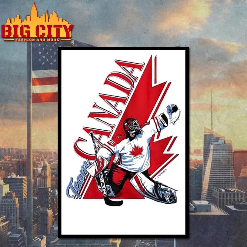 Team Canada hockey graphic - Adult & Kids T-Shirts, Sweatshirts & Hoodies apparel design preview 4