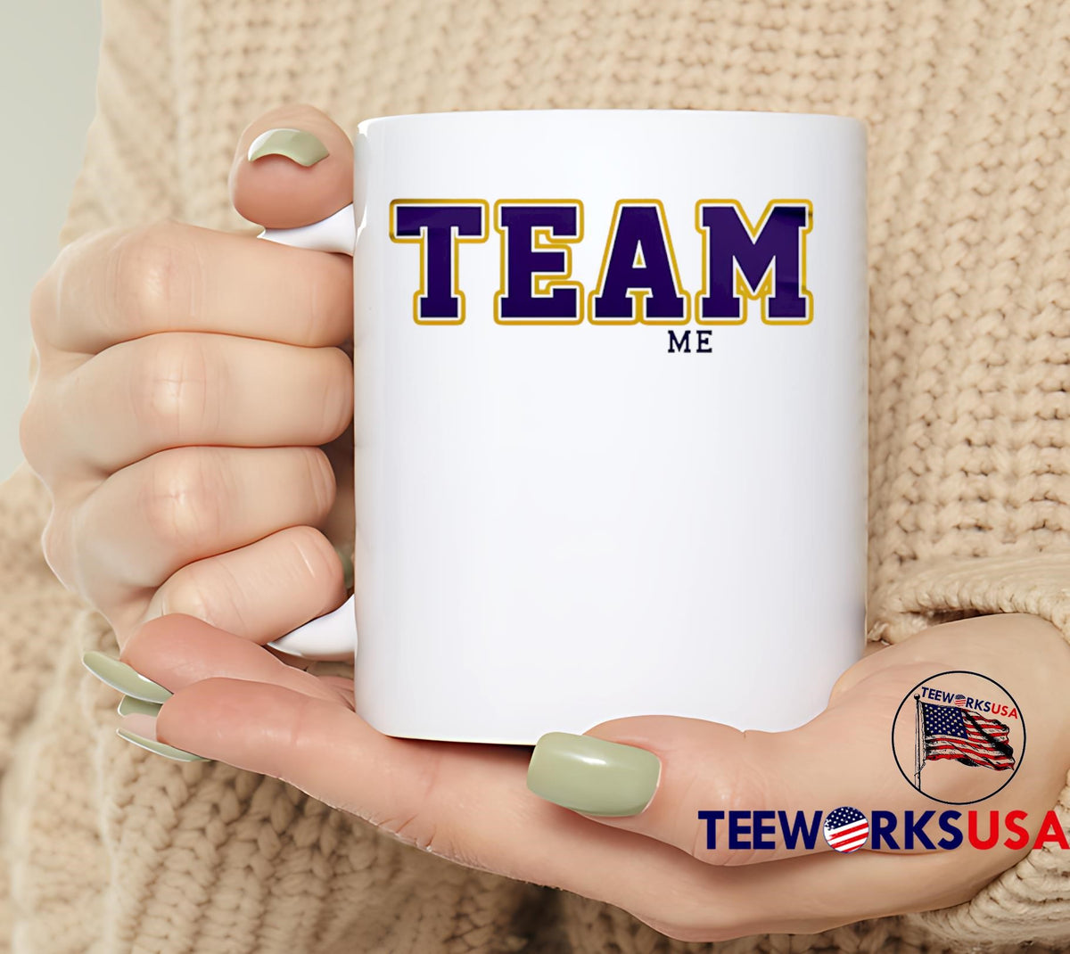 Team Me LSU Baseball - Adult & Kids T-Shirts, Sweatshirts & Hoodies apparel design preview 6