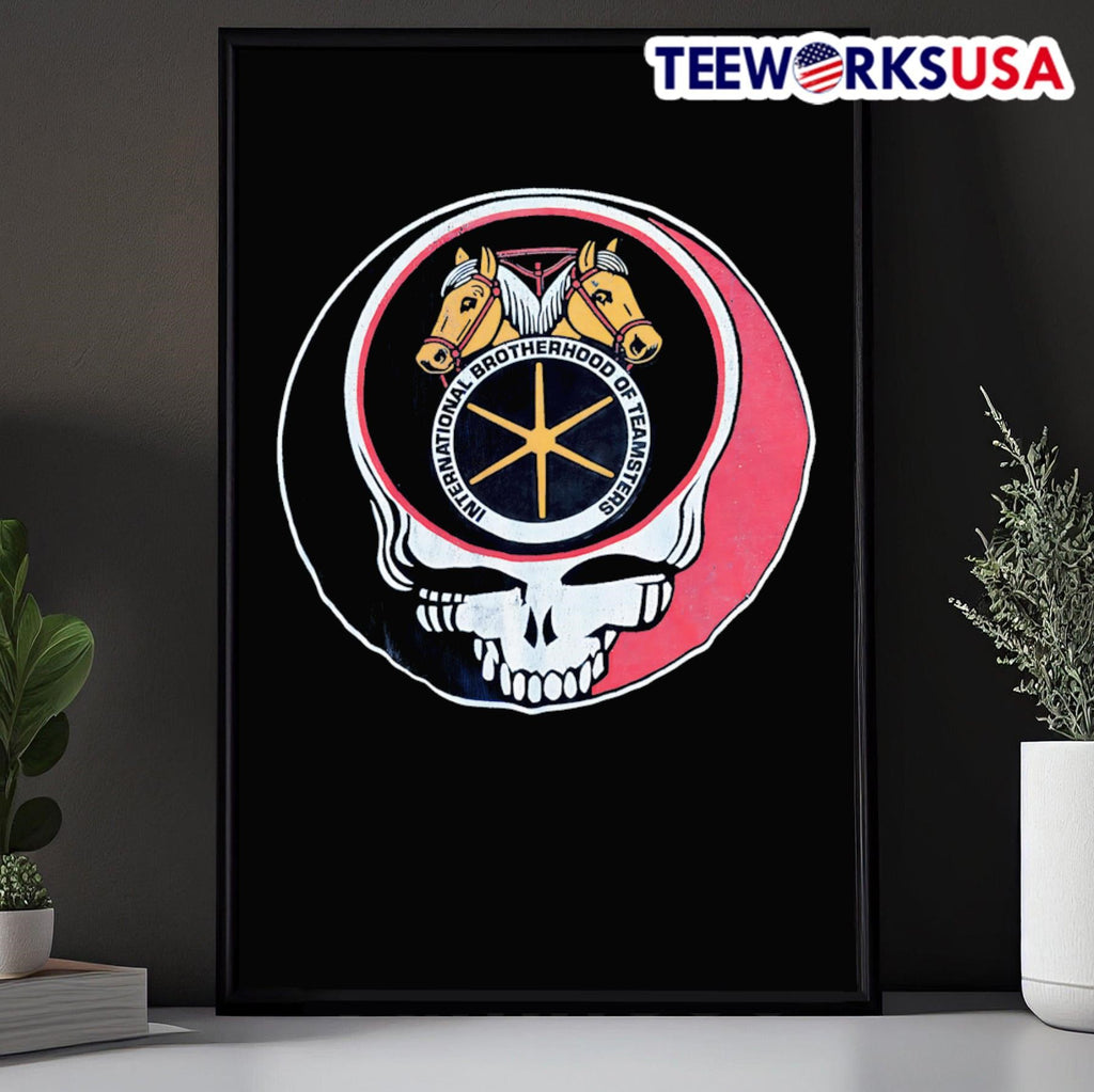 Teamsters x Grateful Dead - Adult & Kids T-Shirts, Sweatshirts & Hoodies apparel design preview 5