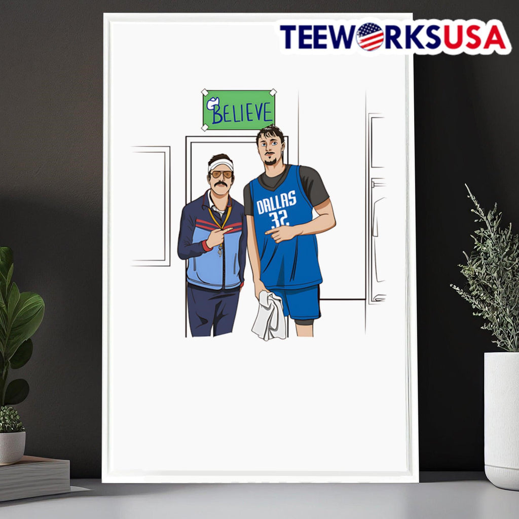 Ted Lasso Mavs believe - Adult & Kids T-Shirts, Sweatshirts & Hoodies apparel design preview 6