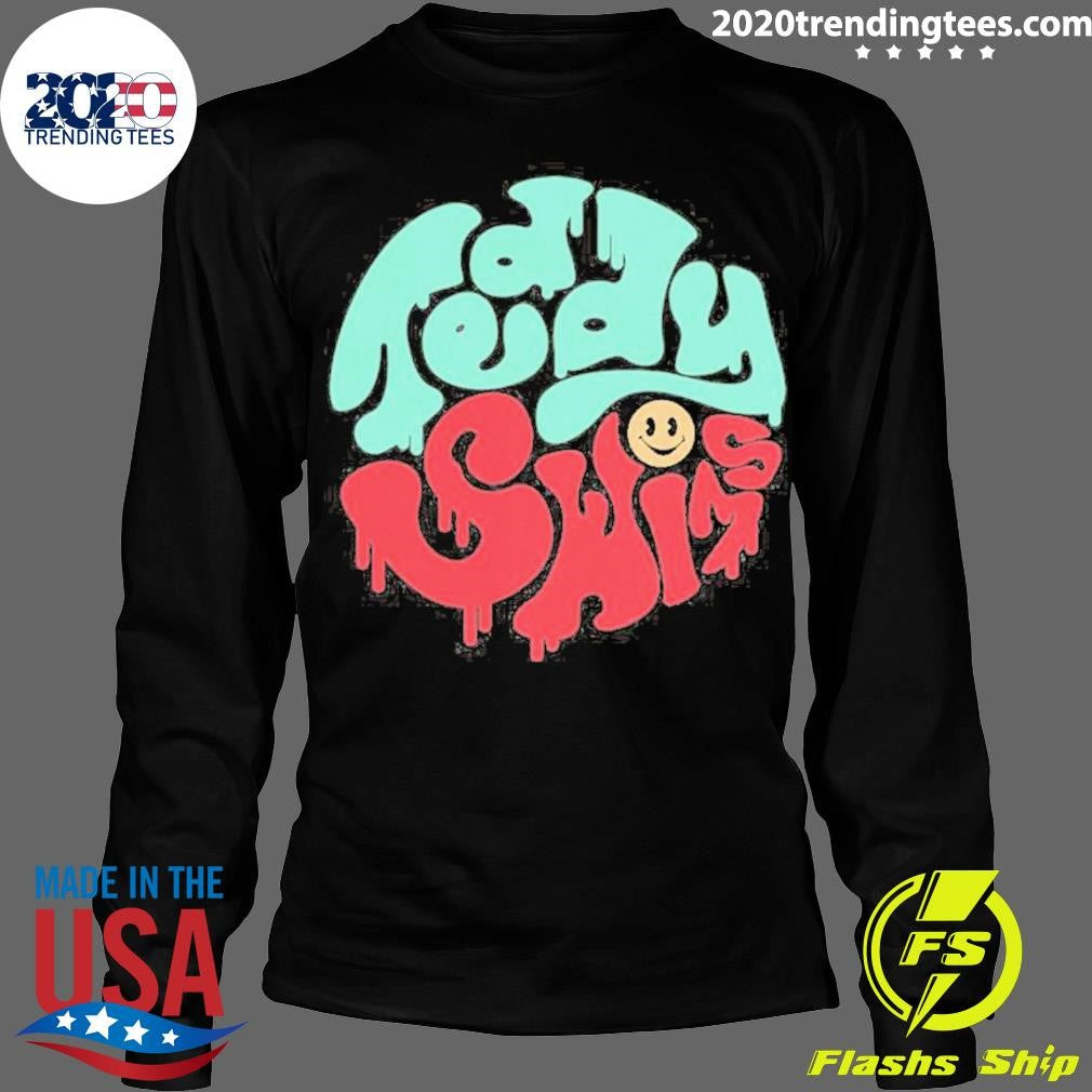Teddy Swims Smiley - Adult & Kids T-Shirts, Sweatshirts & Hoodies apparel design preview 4