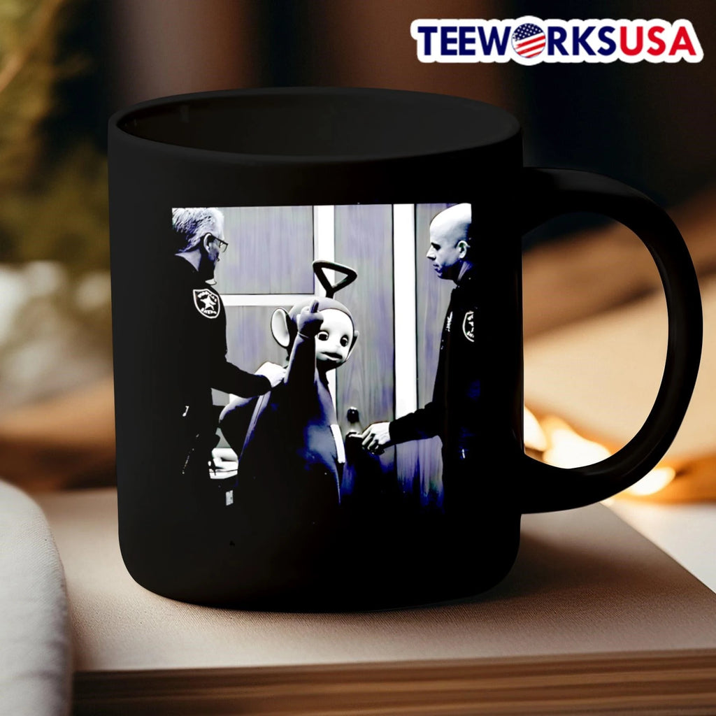 Teletubby Flipping The Bird - Adult & Kids T-Shirts, Sweatshirts & Hoodies apparel design preview 3