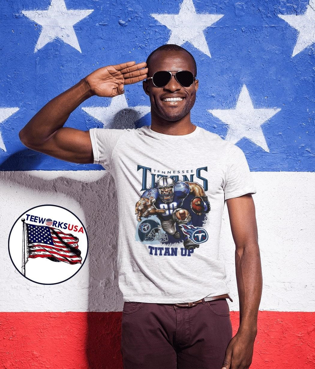 Tennessee Titans mascot titan up - Adult & Kids T-Shirts, Sweatshirts & Hoodies apparel design preview 1