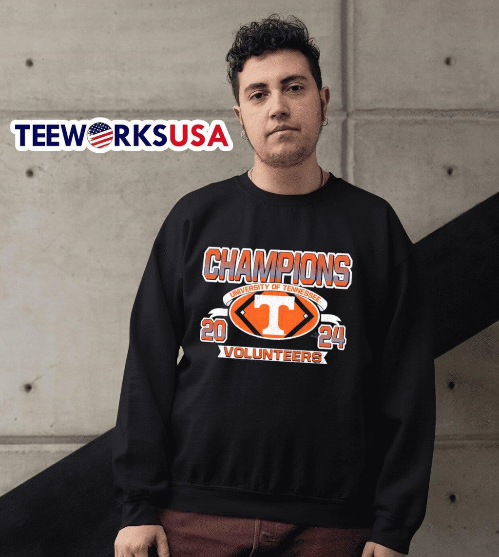 Tennessee Volunteers champions university of 2024 - Adult & Kids T-Shirts, Sweatshirts & Hoodies apparel design preview 3