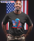 Terminator Trump he's back - Adult & Kids T-Shirts, Sweatshirts & Hoodies apparel design preview 1