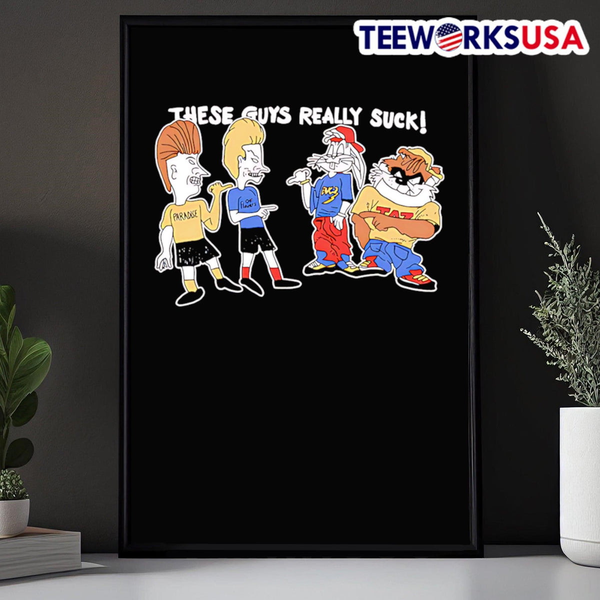Tevis and Bugghead these guys really suck - Adult & Kids T-Shirts, Sweatshirts & Hoodies apparel design preview 5