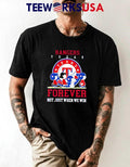 Texas Rangers forever not just when we win Peanuts - Adult & Kids T-Shirts, Sweatshirts & Hoodies apparel design preview 1
