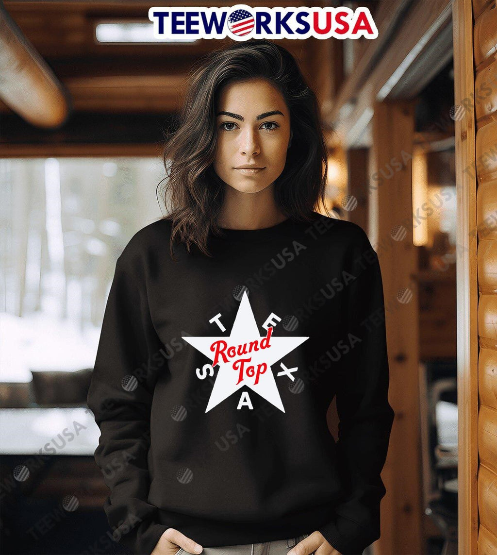 Texas flag round top lone star - Adult & Kids T-Shirts, Sweatshirts & Hoodies apparel design preview 6