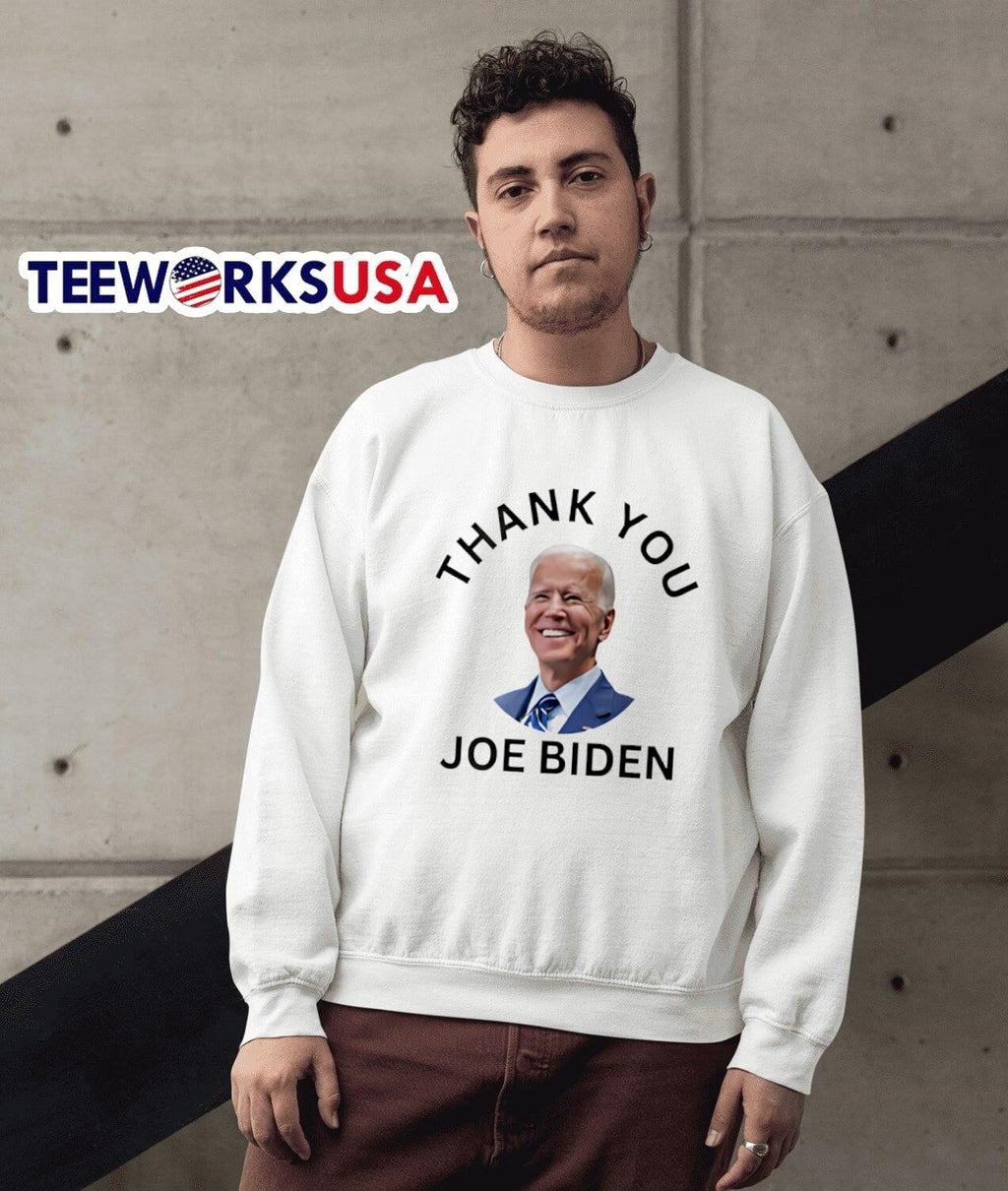 Thank You Joe Biden funny - Adult & Kids T-Shirts, Sweatshirts & Hoodies apparel design preview 3
