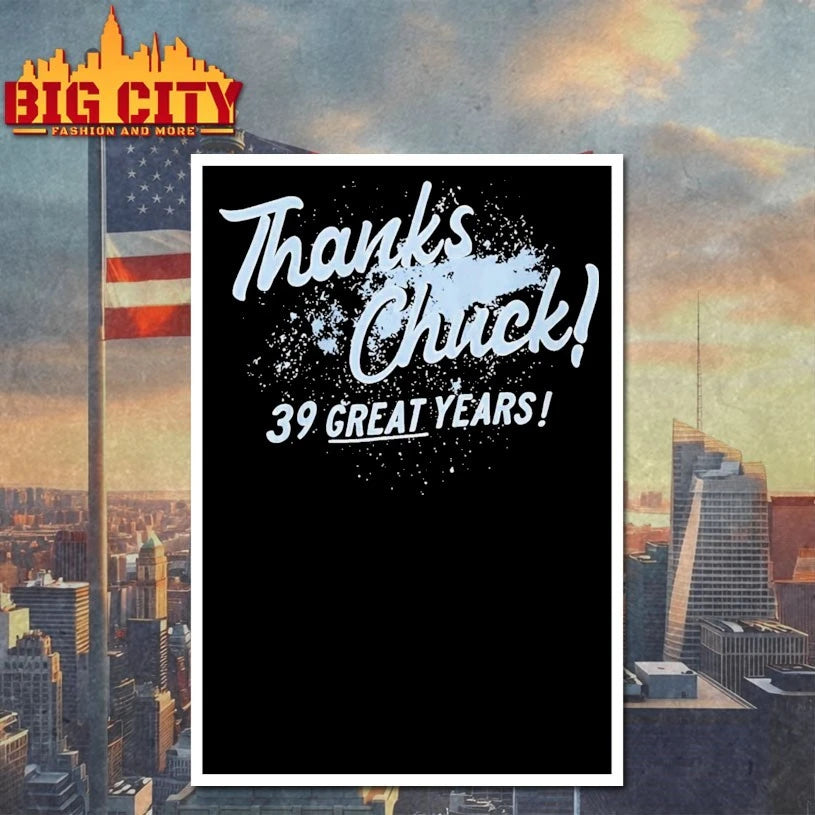 Thanks Chuck 39 Great Years - Adult & Kids T-Shirts, Sweatshirts & Hoodies apparel design preview 4