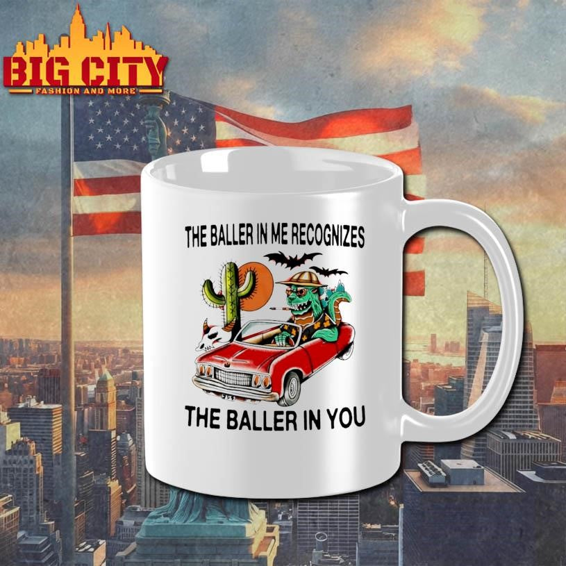 The Baller In Me Recognizes You Circle - Adult & Kids T-Shirts, Sweatshirts & Hoodies apparel design preview 3