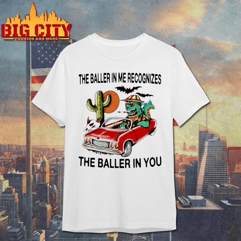 The Baller In Me Recognizes You Circle - Adult & Kids T-Shirts, Sweatshirts & Hoodies apparel design preview 1