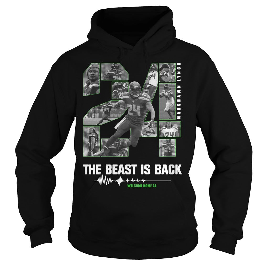 The Beast Is Back Welcome Home 24 - Adult & Kids T-Shirts, Sweatshirts & Hoodies apparel design preview 4