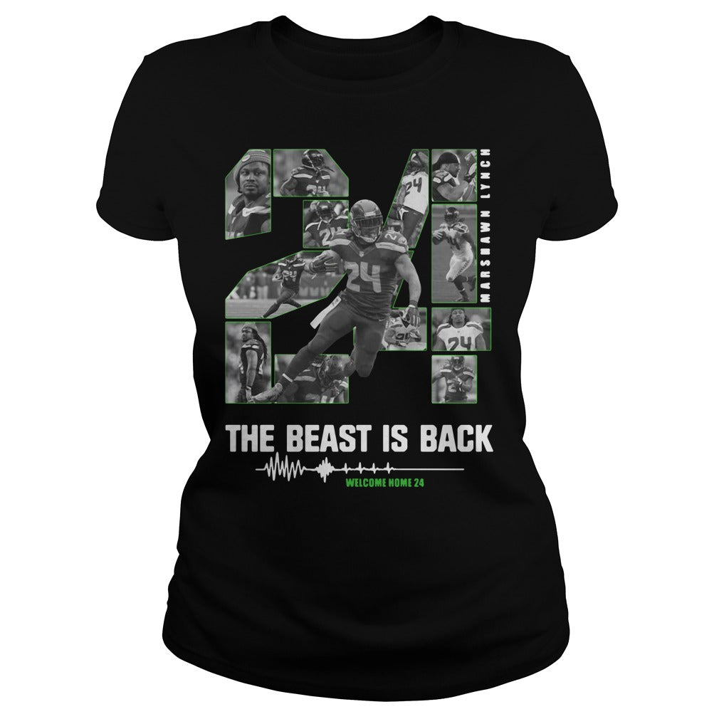 The Beast Is Back Welcome Home 24 - Adult & Kids T-Shirts, Sweatshirts & Hoodies apparel design preview 2