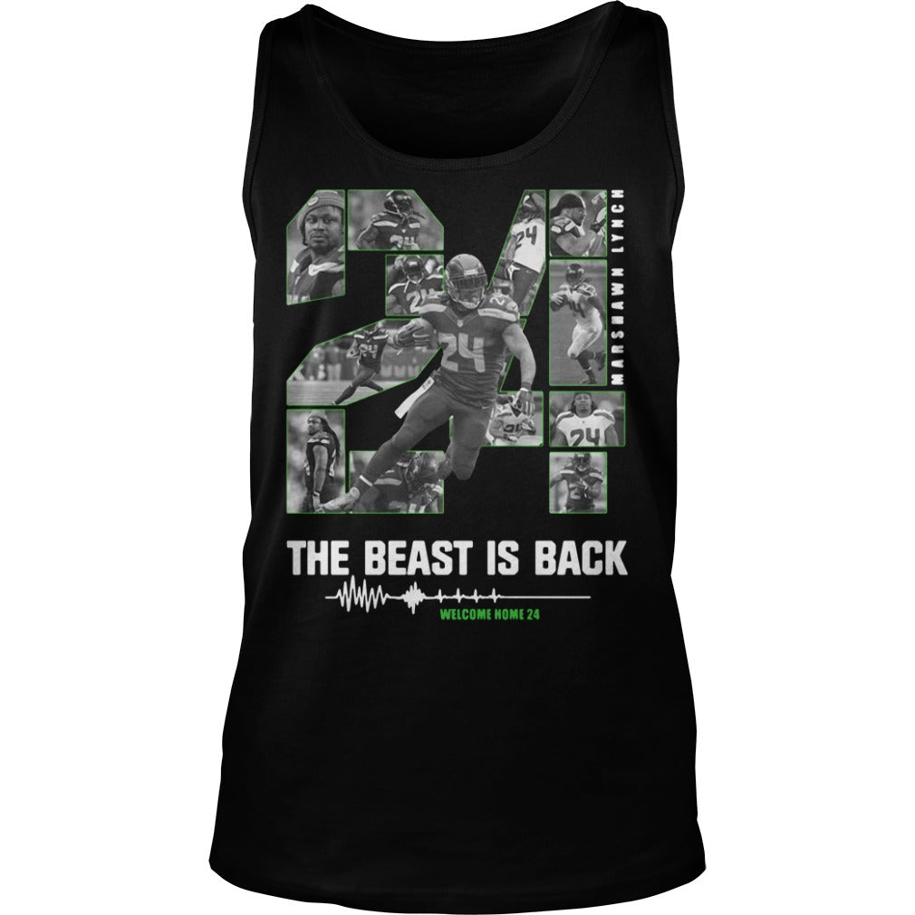 The Beast Is Back Welcome Home 24 - Adult & Kids T-Shirts, Sweatshirts & Hoodies apparel design preview 3