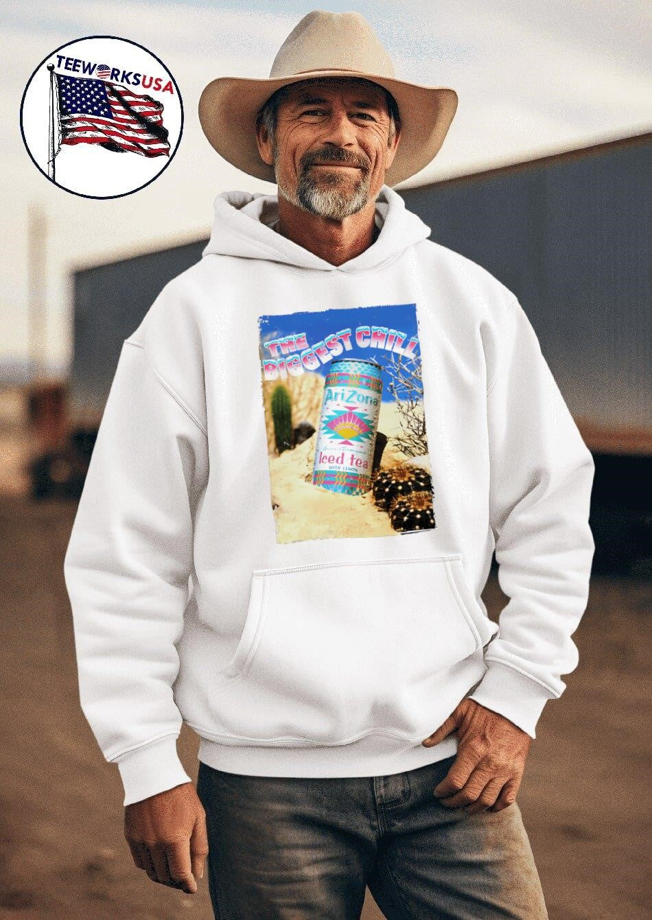 The Biggest Chill Arizona iced tea - Adult & Kids T-Shirts, Sweatshirts & Hoodies apparel design preview 2
