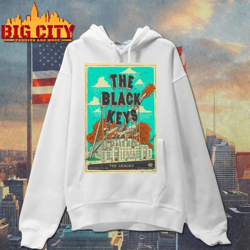 The Black Keys Sept 6 2025 Minneapolis Minnesota - Adult & Kids T-Shirts, Sweatshirts & Hoodies apparel design preview 2