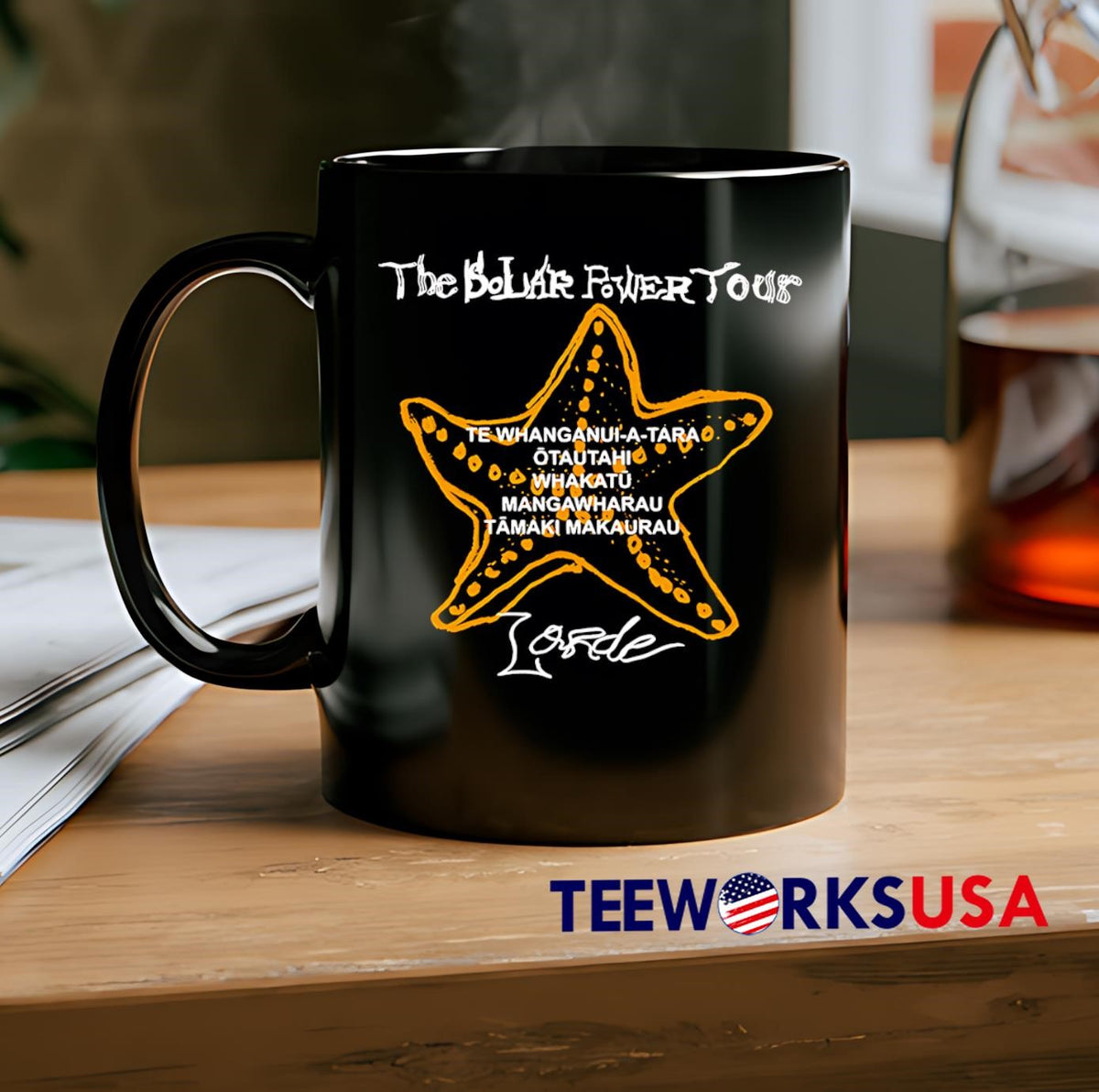 The Bolar Power Tour star - Adult & Kids T-Shirts, Sweatshirts & Hoodies apparel design preview 2
