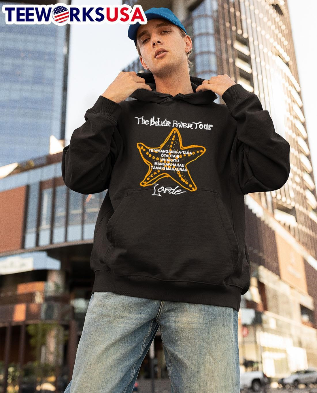 The Bolar Power Tour star - Adult & Kids T-Shirts, Sweatshirts & Hoodies apparel design preview 3
