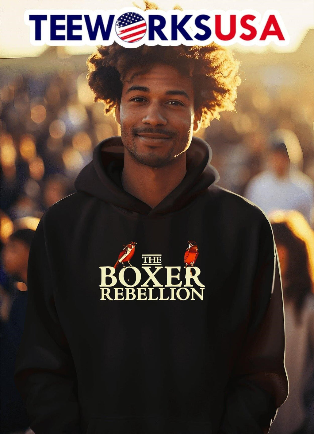 The Boxer Rebellion UK and European - Adult & Kids T-Shirts, Sweatshirts & Hoodies apparel design preview 2