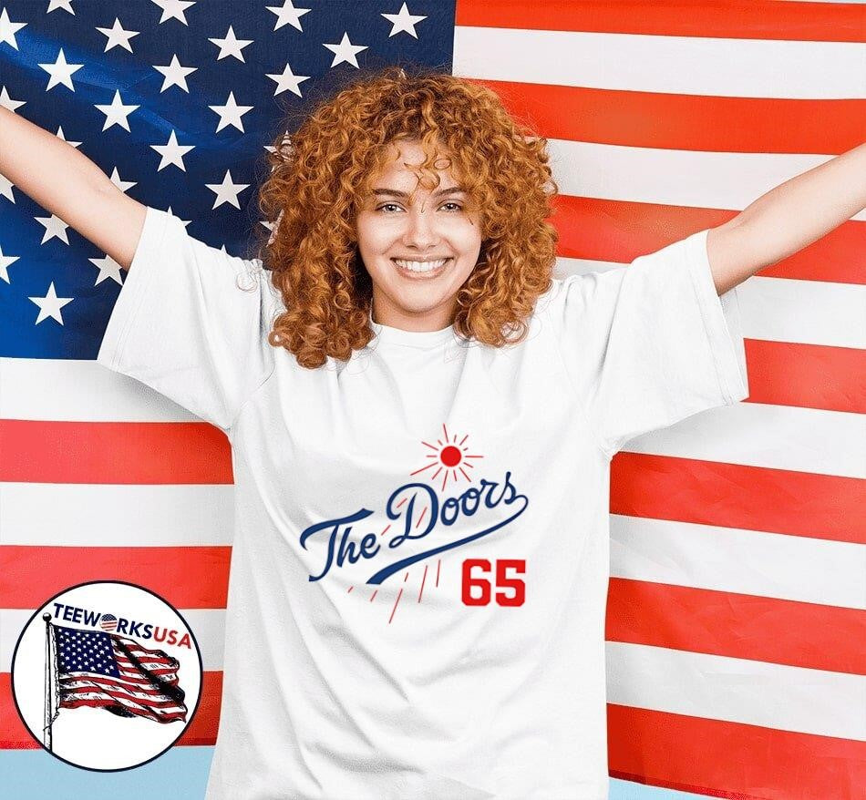 The Doors Summer Baseball 65 - Adult & Kids T-Shirts, Sweatshirts & Hoodies apparel design preview 7