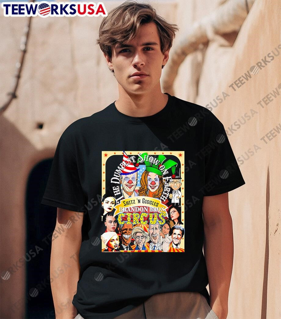 The Dumbest Show On Earth Circus Anti Democratic - Adult & Kids T-Shirts, Sweatshirts & Hoodies apparel design preview 1