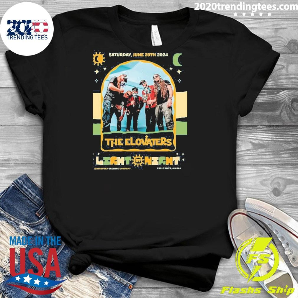The Elovaters Light Hight Saturday June 29, 2024 - Adult & Kids T-Shirts, Sweatshirts & Hoodies apparel design preview 3