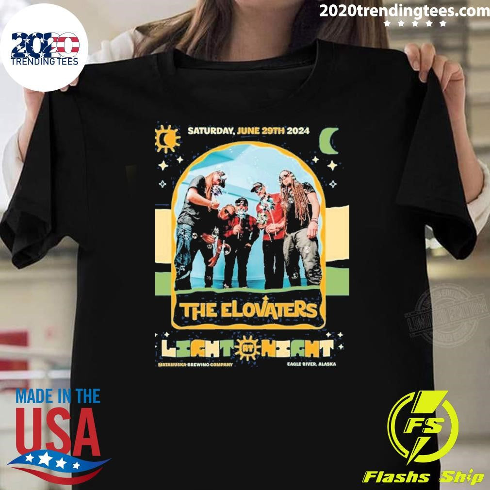 The Elovaters Light Hight Saturday June 29, 2024 - Adult & Kids T-Shirts, Sweatshirts & Hoodies apparel design preview 1