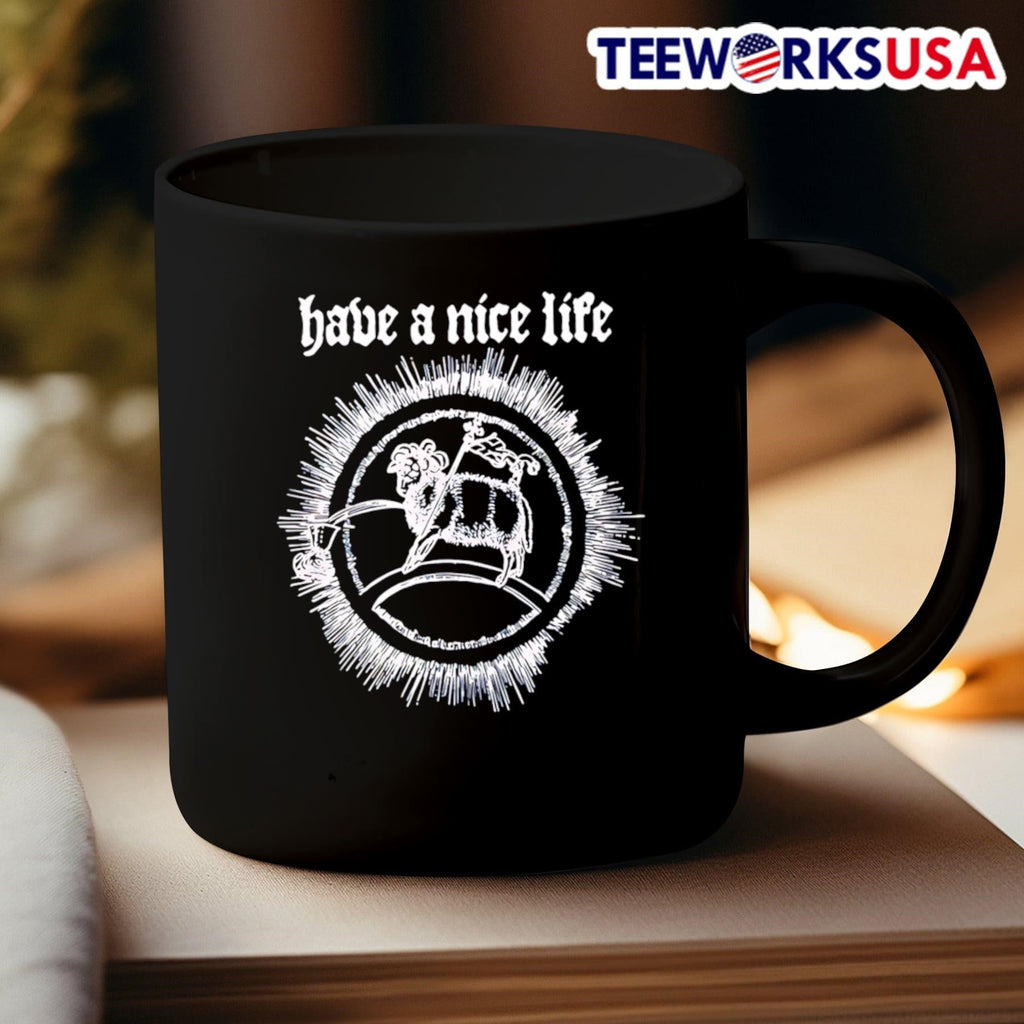 The Flenser Have A Nice Life Goat - Adult & Kids T-Shirts, Sweatshirts & Hoodies apparel design preview 3