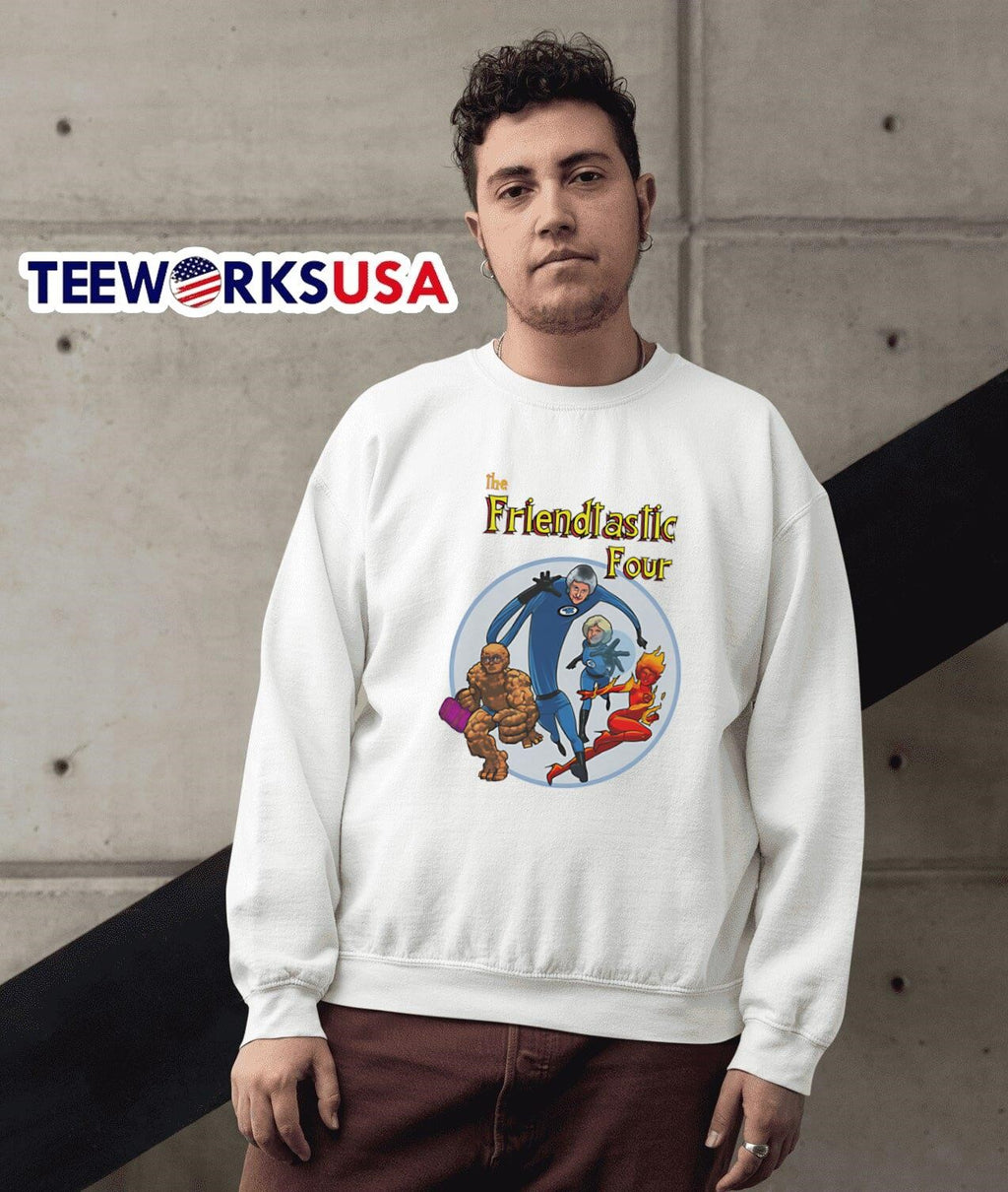 The Friendtastic Four - Adult & Kids T-Shirts, Sweatshirts & Hoodies apparel design preview 3