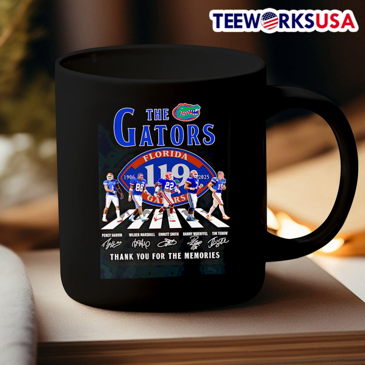The Gators 1906 2025 Abbey Road thank you for - Adult & Kids T-Shirts, Sweatshirts & Hoodies apparel design preview 3