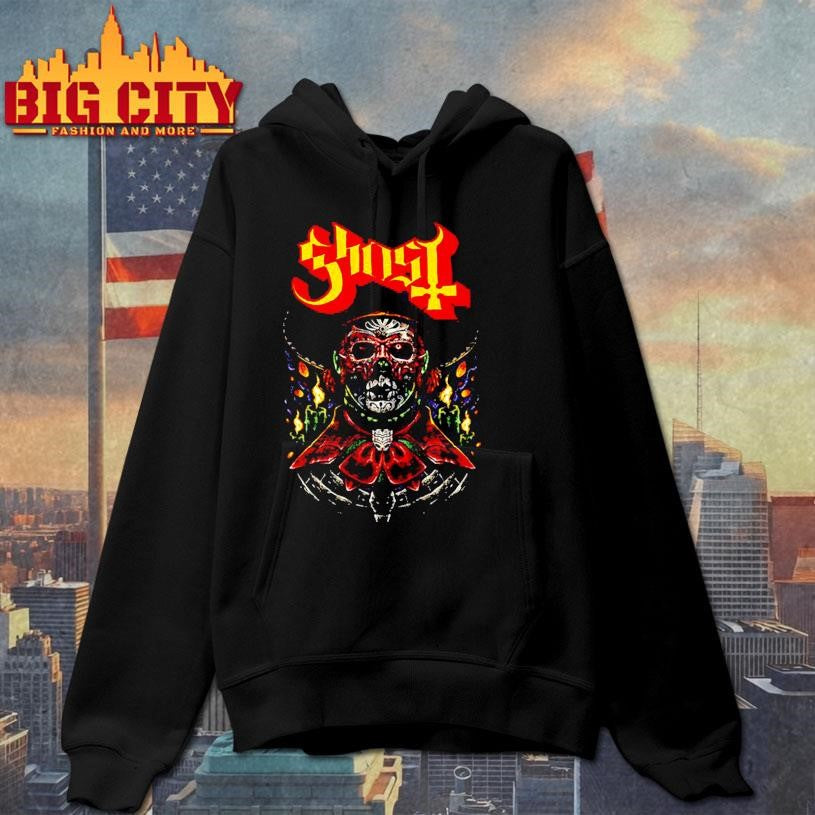 The Ghost Mexico Sept 25 2025 Tour - Adult & Kids T-Shirts, Sweatshirts & Hoodies apparel design preview 2
