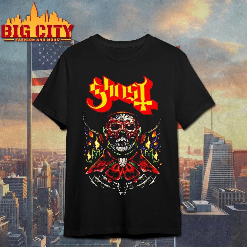 The Ghost Mexico Sept 25 2025 Tour - Adult & Kids T-Shirts, Sweatshirts & Hoodies apparel design preview 1