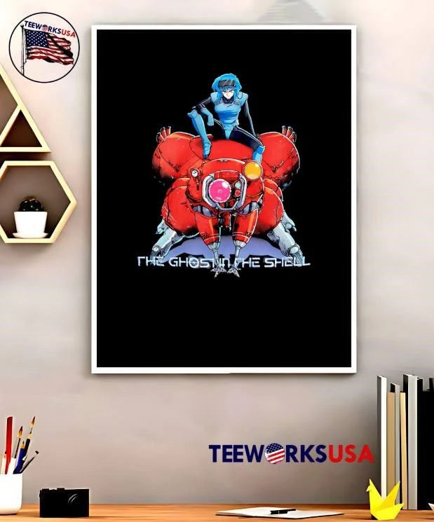 The Ghost in Shell Motoko Kusanagi - Adult & Kids T-Shirts, Sweatshirts & Hoodies apparel design preview 5